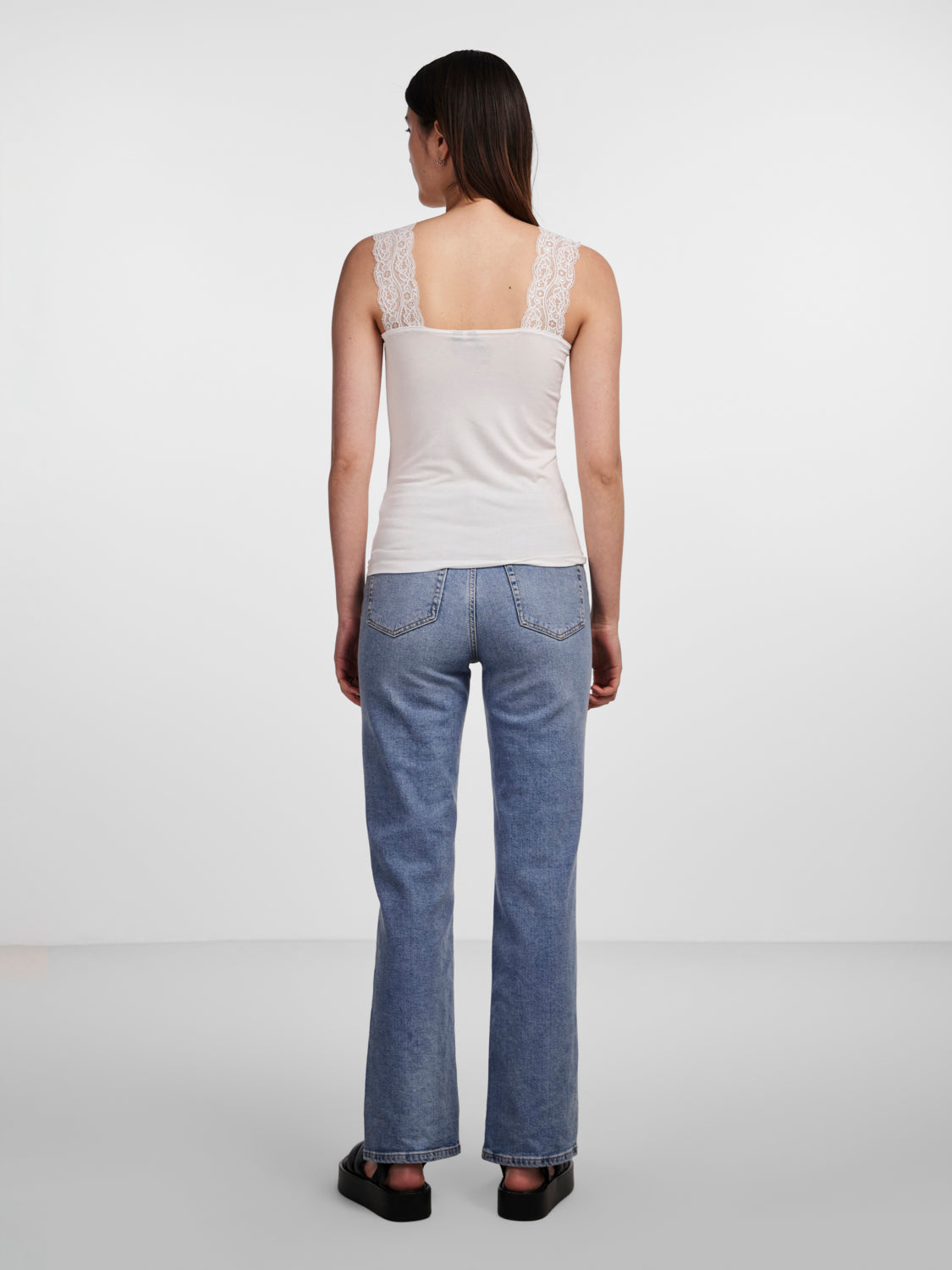 PCBARBERA Tank Top - Bright White